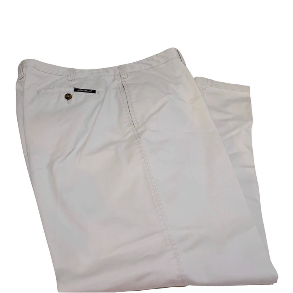 Eddie Bauer Wrinkle Resistant Pumice Chinos size 38W x 32L